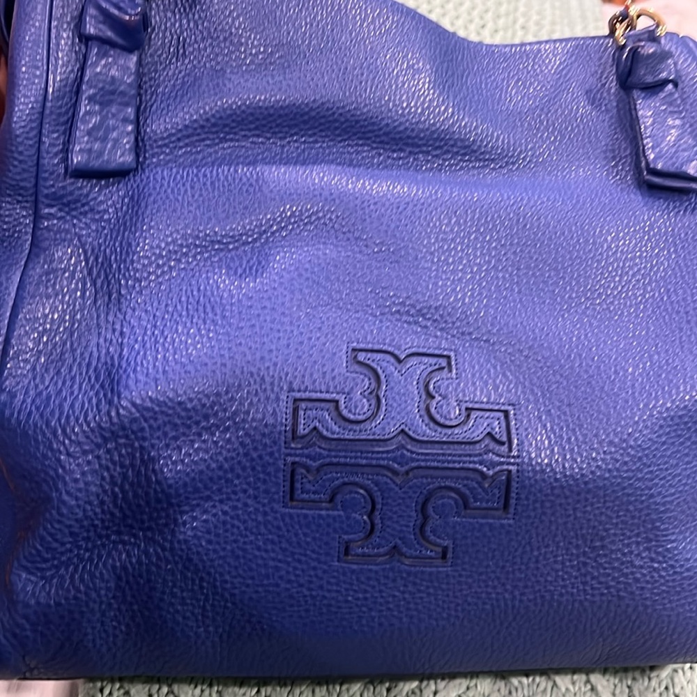 Tory Burch. Beautiful bag. This was a limited edition color. Some wear in corner